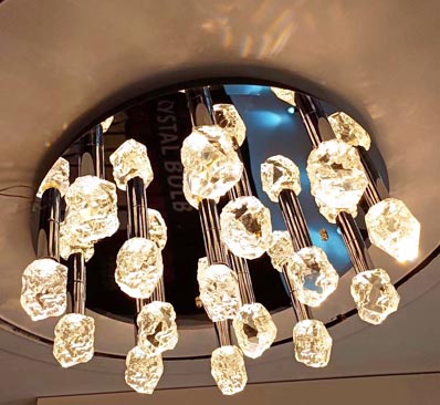 GB002 LED kristall lampor