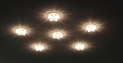 GB009 LED kristall lampor